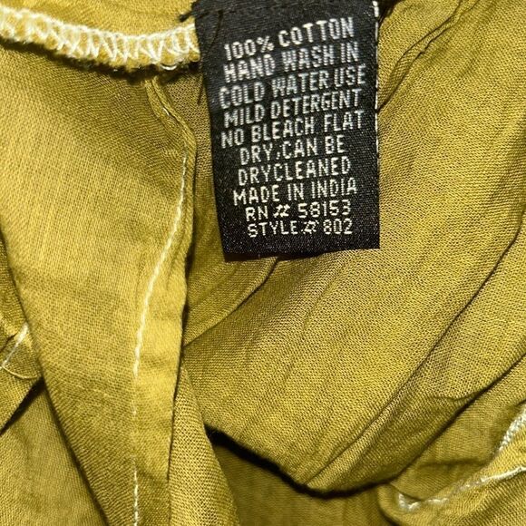 Raga/Chaudry Green Cotton Midi Dress(Size Small) - Picture 9 of 13